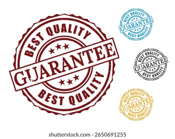 Best Product Assurance Stamps, Premium Quality Guarantee Vector