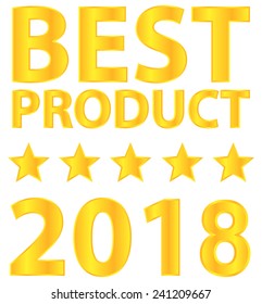 Best Product Five Star Award 2018