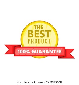 The best product icon. Cartoon illustration of the best product vector icon for web