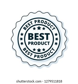 Best Product Label illustration