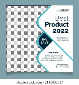 Best Product Social Media Post Template