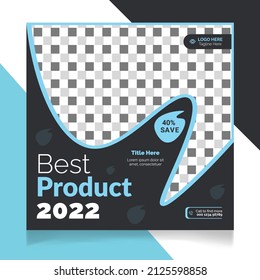 Best Product Social Media Post Template