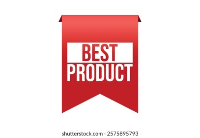 Best product Vector banner ribbon design