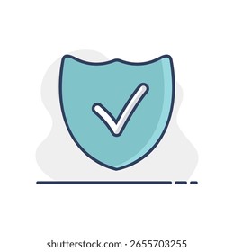 Mejor icono de escudo de protección. Signo de comercio electrónico. Símbolo del gráfico para su diseño del Sitio web, logotipo, App, UI. Ilustración vectorial, EPS10.