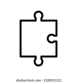 Best puzzle icon vector