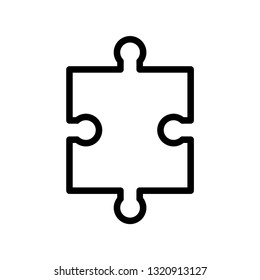 Best puzzle icon vector
