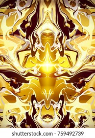 Best Quality Abstract background pattern Fantasy science style