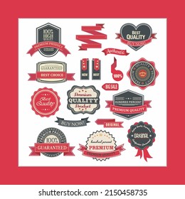Best Quality Authentic High Quality Original Badge and Ribbon Set
