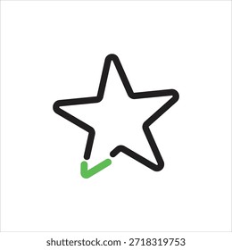Melhor qualidade do cliente Feedback Linear Vetor Ilustração no estilo de contorno