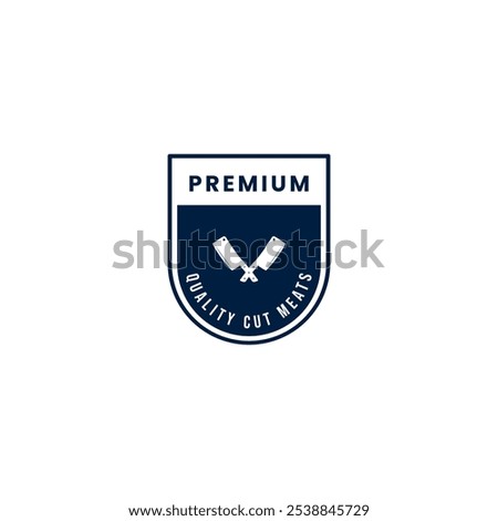 Best quality cuts of meat label for your product. Best quality cuts label vector for your brand or product.