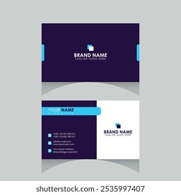 Best quality double sided professional corporate business card, vector business card, business card layout and vector visiting card template design.
