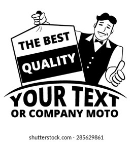 The Best Quality Dry Cleaning Graphic