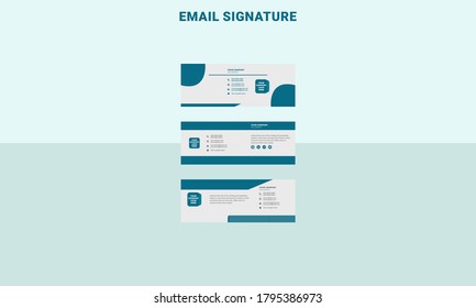 Best quality Email signature template 
design. 