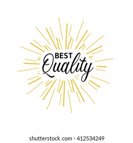 Best quality with Firework Salute Burst,Vector illustration