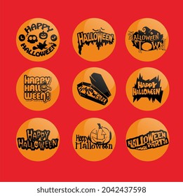 Best Quality HD Vector Illustration Icon Happy Halloween Horror Mystery Party Scary Greeting