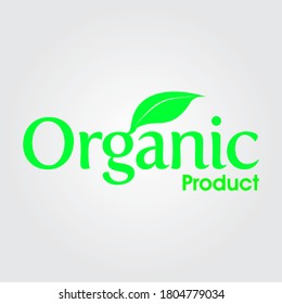 Best quality healthy food logo. Vegan, green life, organic products. 