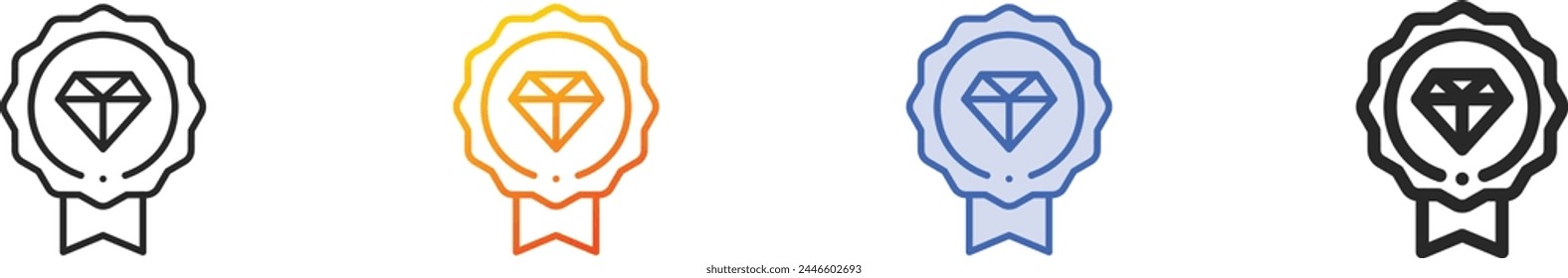 best quality icon.Thin Linear, Gradient, Blue Stroke and bold Style Design Isolated On White Background