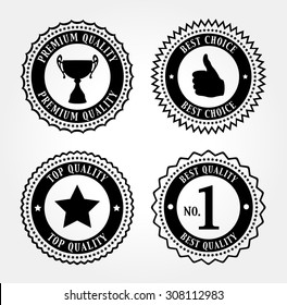 Best Quality Labels - Black