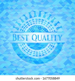 Best Quality light blue mosaic emblem