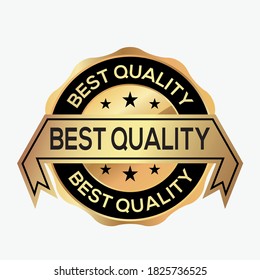 Beste Qualität Logo, Vektordesign