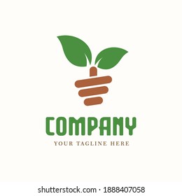 Best quality organic logo. Premium quality, brown, green life, organic, logo, vector