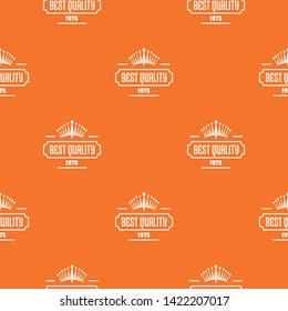 Best quality pattern vector orange for any web design best