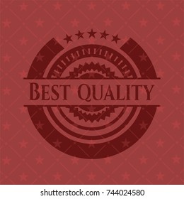 Best Quality realistic red emblem