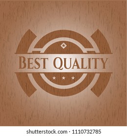 Best Quality realistic wood emblem