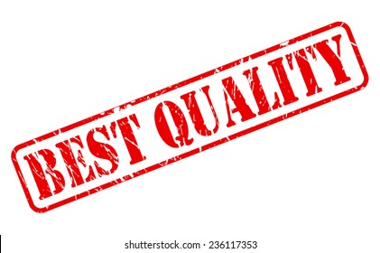 Best quality red stamp text on white