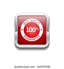 Best Quality Red Vector Icon Button