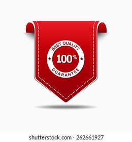 Best Quality Red Vector Icon Design
