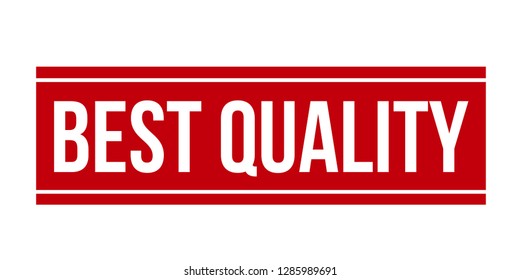 Best quality rubber stamp. Red Best quality stamp seal – Vector