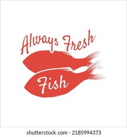 Best quality seafood logo design. Fish shop, market, restaurant label templates design. Always fresh fish badges, premium quality seafood emblems vector illustration