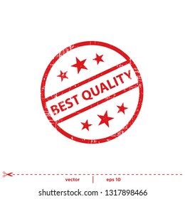 Best Quality Stamp Icon vector Logo template