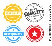 Best quality stamps, stickers vector illustration collection. Value certificate stamps.