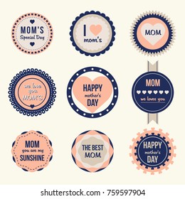 Best quality stamps, stickers vector