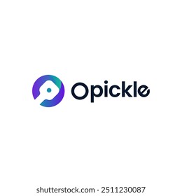 Best Quality, Unique and memorable pickleball logo with a combination of a ball, paddles, and o letter