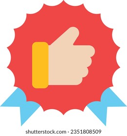 Icono plano vectorial de mejor calidad