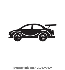Best quality vehicle car icon | Black Vector illustration |