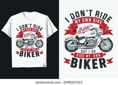 Best quality vintage motorbike t-shirt design, vector graphic bike shirt design.