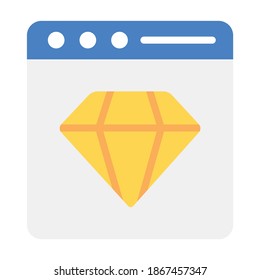 
Best quality web icon in flat design 
