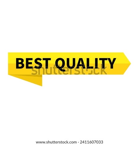 Best Quality Yellow Rectangle Ribbon Shape For Advertisement Sale Business Marketing Information Product Social Media
