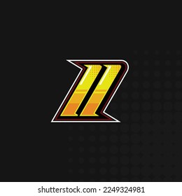 Best Racing number logo design vector