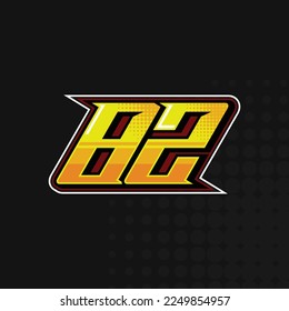 Best Racing number logo design vector