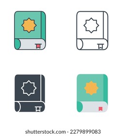 Best Ramadan Flat Design Icons für Inspiration Ramadan