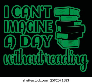 Best reading books t-shirt design