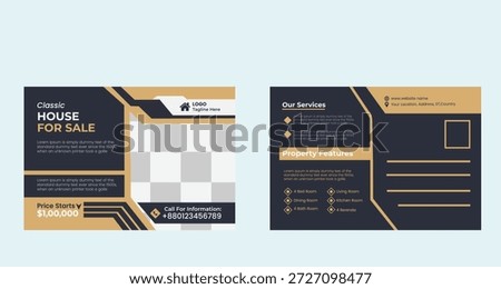 Best Real Estate Post Card I  Corporate Real Estate Postcard I Premium Real Estate Post Card I Professional real estate postcard design for homes and residential properties for sale I  realestate advertising and targeting home buyers I Perfect for realtors I property agents, 