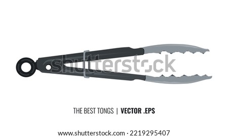 Similar – Image, Stock Photo Tongs in the hand of a gardener