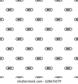 Best rectangle label pattern seamless in simple style vector illustration