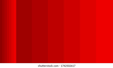 Best red background with vertical fold. 3D abstract art. Design for curtains, websites, T shirt, greeting card, visiting card, invitation card and bed sheet. Textile art. Vector illustration.